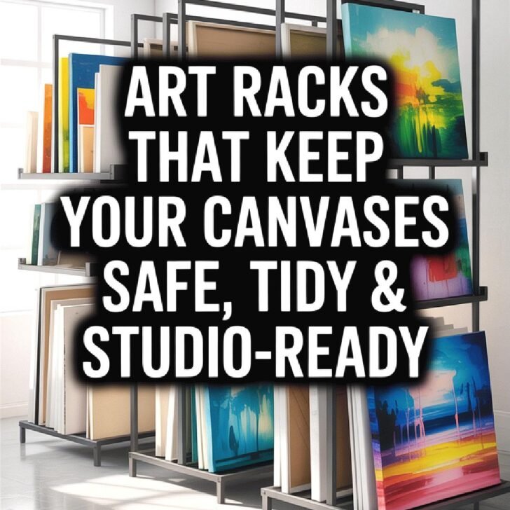 15 Best Art Racks for Holding Canvases That Every Artist Needs in Their ...