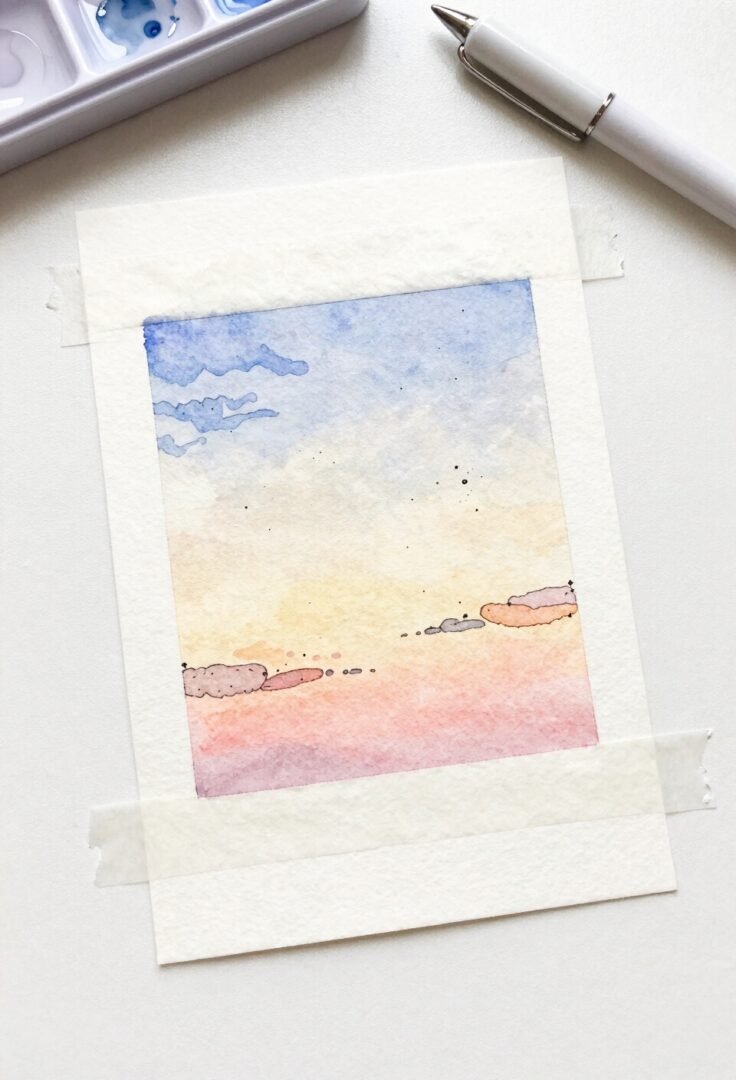 Easy Watercolor Ideas For Beginners - Victoria's Class