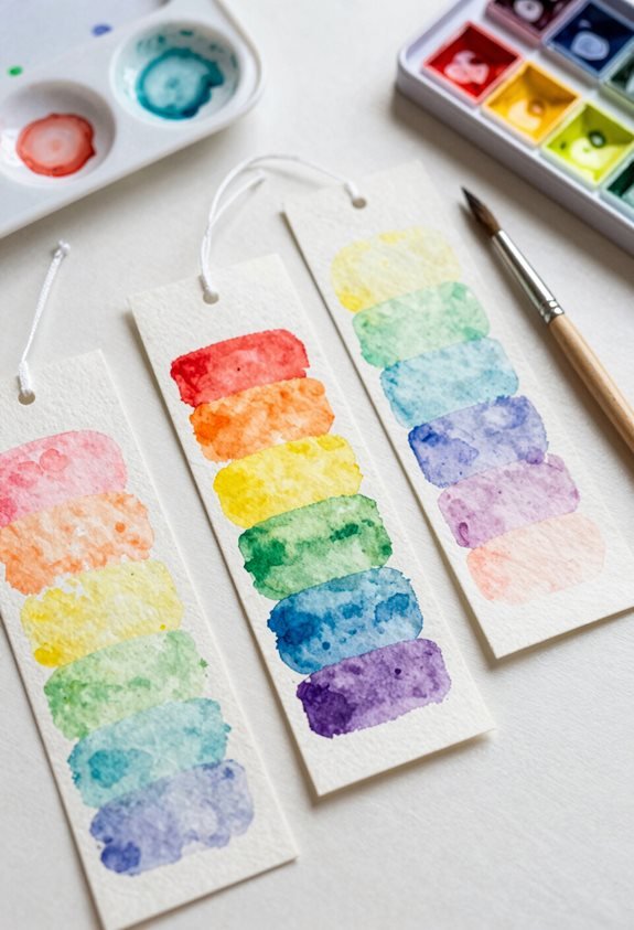 colorful bookmark creation activity