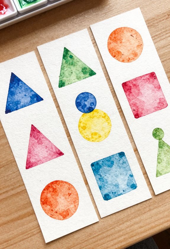 creative watercolor bookmark designs