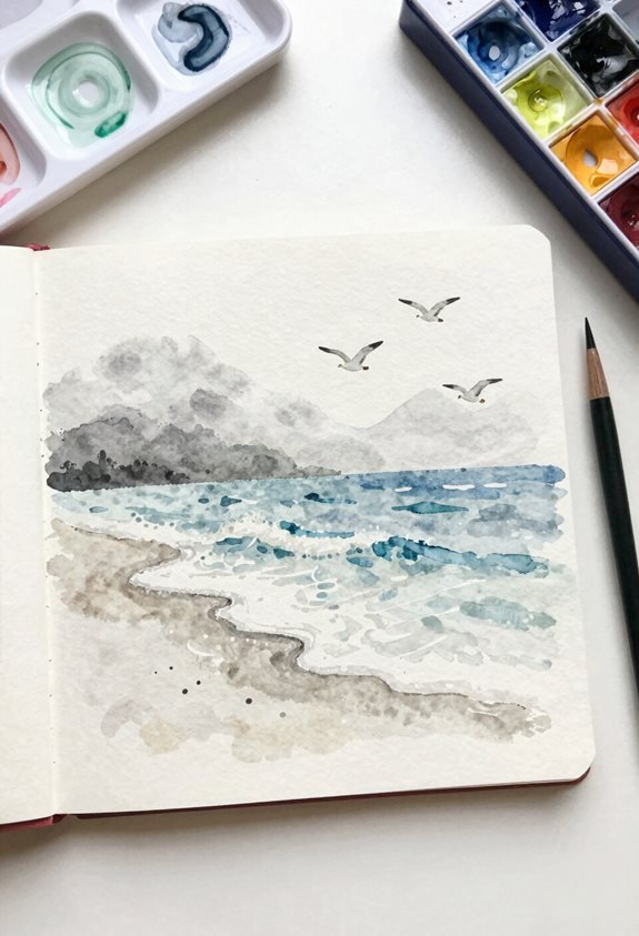 foggy coastal serenity captured