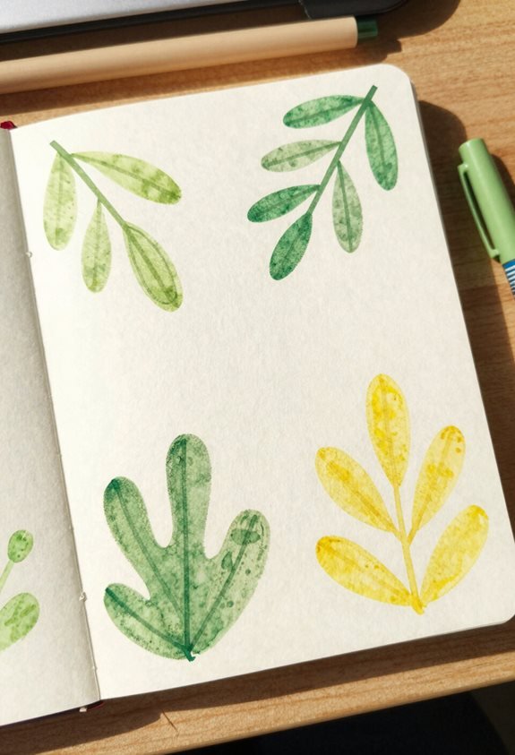 nature inspired card designs