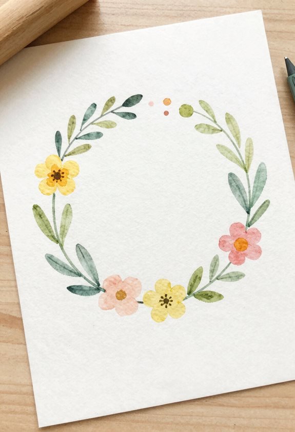 nature inspired wreath designs