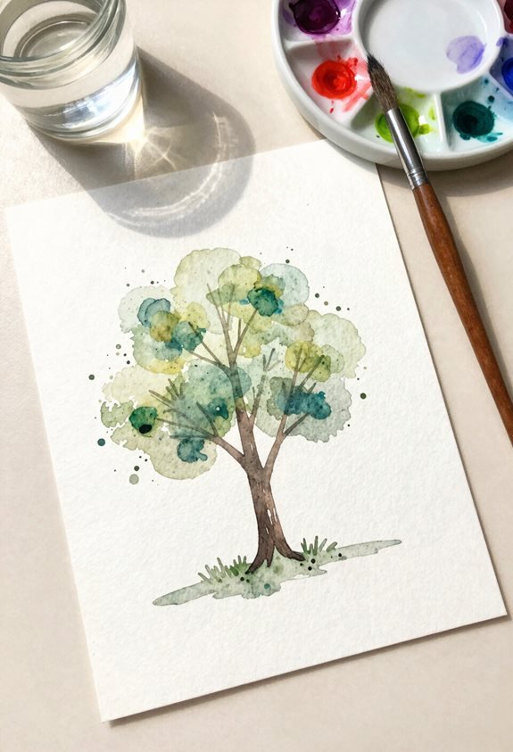 tree silhouettes for beginners
