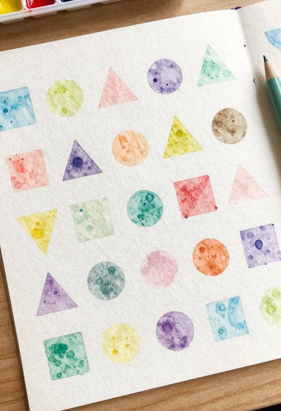 vibrant modern geometric designs