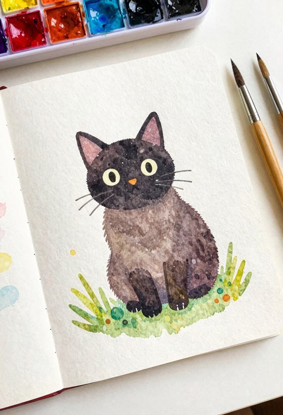 vibrant wildlife wall art